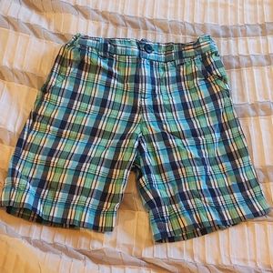 Boys Cherokee Plaid shorts 6X